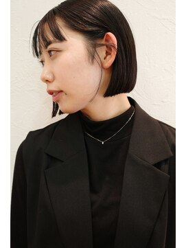 イコール 千葉(equal) 大人ガーリー/ダークアッシュ/ミディアムレイヤーカット[千葉]