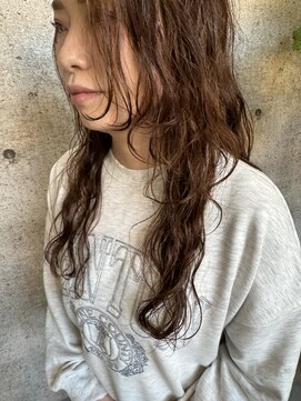ロングウェーブパーマ