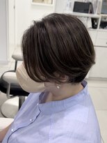 アッシュ 鶴ヶ峰1号店(Ash)&nbsp;【白髪ぼかし】ハンサムショート