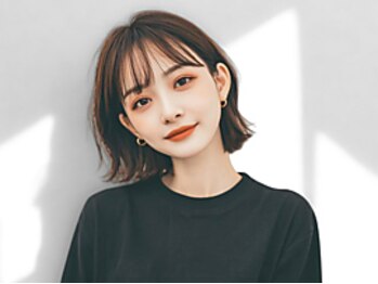ユニバイリサ 天神大名店(uni by risa)の写真/カットカラー￥6900*透明感のあるショートヘアが得意な美容室◎ショートボブやウルフショートもお任せ◎天神