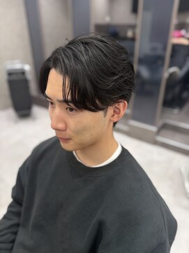 ハグ 横浜(HUG) 毛流れニュアンスパーマ