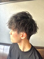 ライム(RHYME)&nbsp;ソフトツイストスパイラル/10代/20代/メンズカット/パーマ