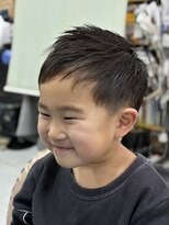 カットハウス パセリ お洒落キッズ☆ツーブロック☆ <理容室>/メンズ/バーバー
