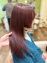 オリーブ 南森町店(Olive)&nbsp;【鈴木】レッドチェリー×姫カット