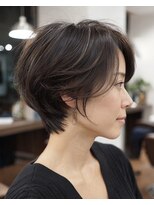 シカタ シーカ 鎌倉(CICATA/ShIKA.) 小顔ショート#ショート#ボブ#30代#40代