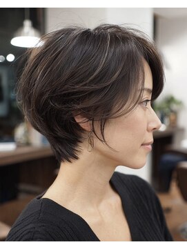 シカタリト 鎌倉(CICATA LiTo) 小顔ショート#ショート#ボブ#30代#40代