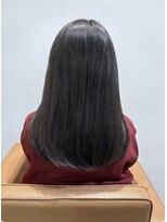 ブロッサム 東久留米店(Blossom)&nbsp;ロング×シースルーハッシュカットで韓国ヘア