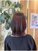 20代30代大人美人小顔ブリーチなしピンクカラー