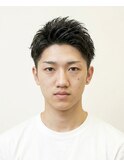 ツーブロックショート/大阪吹田江坂/眉カット