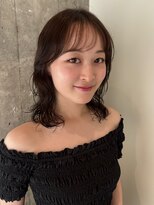 ハマモト&nbsp;ミディアムカラーパーマ