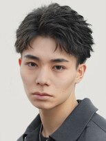 Men's salon fifth 博多【メンズサロン フィフス】【11月1日NEW OPEN(予定)】 博多アクティブショートパーマフェザーパーマ短めセンターパート