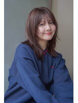 アンアミ オモテサンドウ(Un ami omotesando) レイヤーカットハッシュカットハッシュレイヤーハッシュウルフ