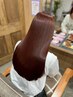 【人気No.1】サラ艶クーポン♪カット+カラー+3stepトリートメント【六町】