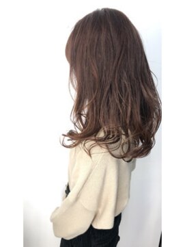 コピーヌ 高田馬場店(Copine) とろみ系ブラウンカラー☆ミルクティーブラウン×無造作カール☆