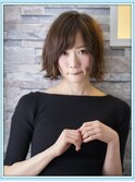 【Noah銀座】外はね切りっぱなしボブ♪