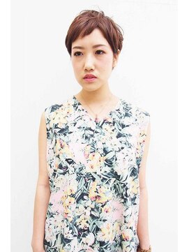 オーガニック アトリエ 大宮(organic+atelier) ハイトーンショート×大宮×ショートヘア×エヌドット