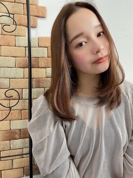 ルービック 難波(Rubik's) 大人かわいいうるつやストレートミディアム