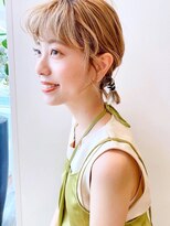 ケーツー あべのキューズモ－ル店(K-two)&nbsp;[K-two]ハイトーンショート ヘアアレンジ ボブ[天王寺/阿倍野]