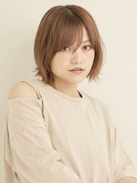 エンタク 新宿三丁目店(enntaku) マロンベージュ/Aライン/かきあげ/くすみカラー[新宿三丁目]