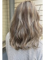 クレドガーデン 吉祥寺店(CRED GARDEN)&nbsp;バレイヤージュ/シナモンベージュ/大人可愛い/フレンチガーリー