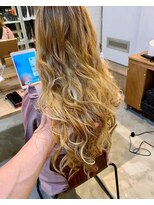 リコモ 上野御徒町(LikkleMore)&nbsp;ハイトーンエクステ/ハイライト/上野/御徒町/秋葉原/湯島/巻き髪