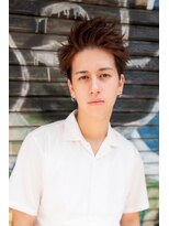 ケアリー 大泉学園(Carelly)&nbsp;ツイストパーマ七三オールバックマッシュウルフスリークショート