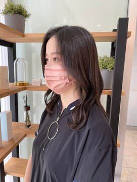 ジーナ セントラル銀座(Zina) センターパート＊ゆる巻き＊ナチュラルブラウン【ZinaCENTRAL】