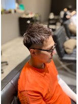 シェアサロン 博多 0.8mmフェードサイド2ブロ・スパイキーショート