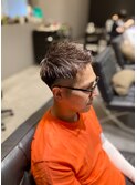 0.8mmフェードサイド2ブロ・スパイキーショート