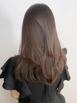 アルバム 渋谷パルコ(ALBUM)&nbsp;スモーキーグレージュレイヤーカット_グレージュカラー_ba396731