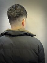 ヒロギンザ 六本木店(HIRO GINZA)&nbsp;スキンフェードアップバングメンズショート