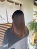 カット+白髪染め＋セラムトリートメント　￥9000