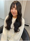 波巻きロング