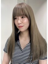 ゼスト 八王子店(ZEST)&nbsp;アンブレラカラー/ホワイトミルクティー【佐々木麻衣】