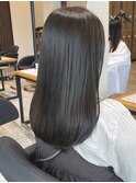 ダブルカラーミルクティーベージュカラーブルーブラックブリーチ