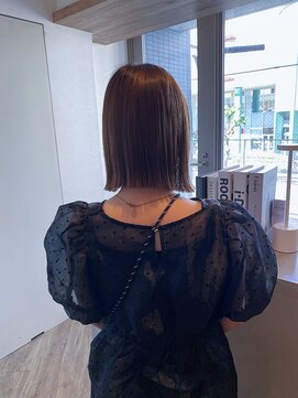ヘアーエスクールステラ(hair S.COEUR stella) ぱつっとボブ