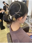 シニヨンスタイル