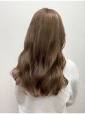 ブリーチカラー　ミルクティーカラー　10代/20代