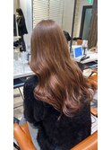 ミルクティーメルティカラーフェミニンロングケアブリーチ所沢