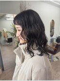 ミディアムパーマ