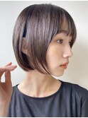 大人ボブ/似合わせカット/髪質改善