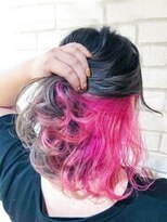 ヴィムヘアー 天神店(VIM hair)&nbsp;ネオンピンクインナーカラー
