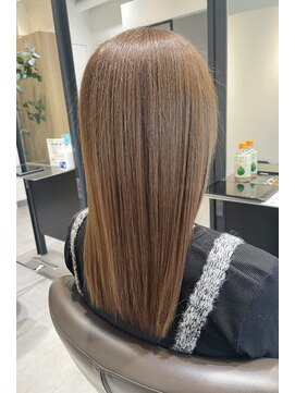 クラップス 弘明寺店(CLAPS) ダブルカラー×ミルクティーベージュ