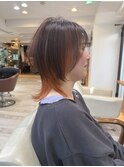 ショートウルフ×インナーオレンジ