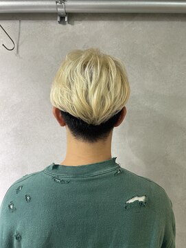 ポテト(potato) ホワイトブリーチメンズヘア