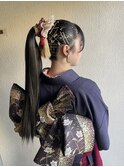 成人式着付け＋ヘアセット