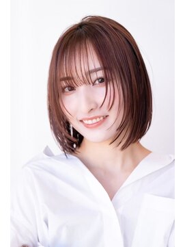 ケアリー 練馬(Carelly) デザインカラー/レイヤーカット/ウェットヘア/オリーブベージュ