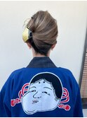祭りヘア