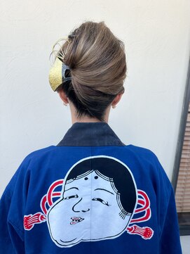 ラフ バイ へアーフリーティー(Laf by Hair freety) 祭りヘア