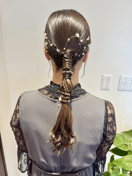 美髪 ヘアサロン(美髪 Hair salon) きっちり編み下ろし